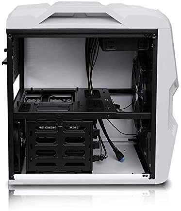 Rexgear Micro ATX PC Case Cube (Micro ATX Case, RG 2 White)
