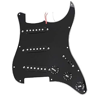 Dilwe DIY Pickguard de Guitare électrique, Pickguard de Couverture arrière pour Guitares de Style St - Les Beatles, Paul McCartney, John Lennon, RIngo Starr, George Harrison