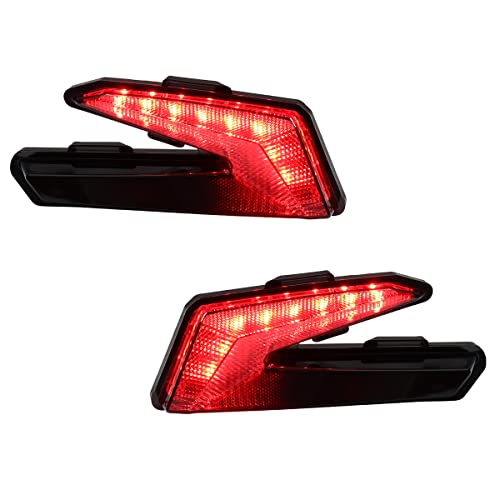 Motoparacc Smoked Atv Led Taillights, 2Pcs Utv Brake Tail Light Assembly For Can-Am Maverick X3 Max Xds Xrs Rc Mr Turbo R 2017-2022 #TOP7