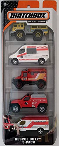 Matchbox 2014 Rescue Duty 5-Pack