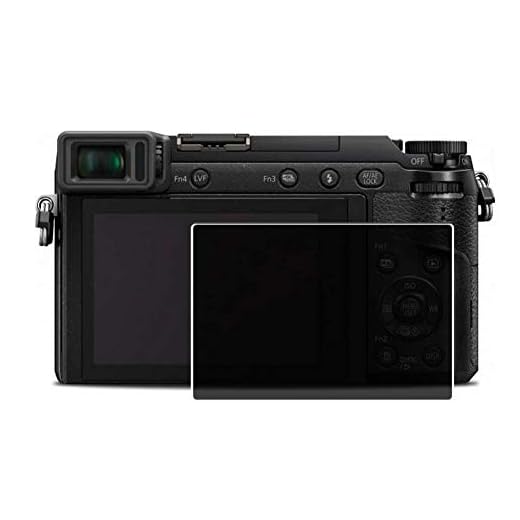 Vaxson Sekretess skärmskydd, kompatibel med Panasonic Lumix DMC-GX80, anti-spionskydd filmskydd klistermärke [INTE härdat glasfodral]