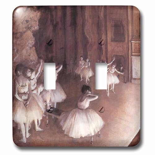 Interruptor doble Ensayo de ballet Edgar Degas regalo original para bailarinas y hogar 2