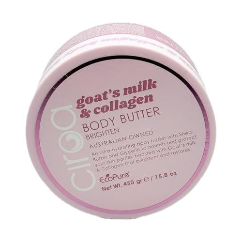 Goat's Milk & Collagen Body Butter, Australian Owned, 15.8 oz