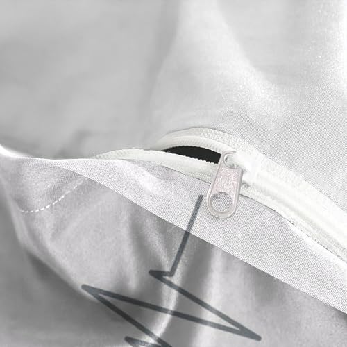 Housse de Couette Vélo Anti-Acariens Facile à Fermer Lit Simple - 8