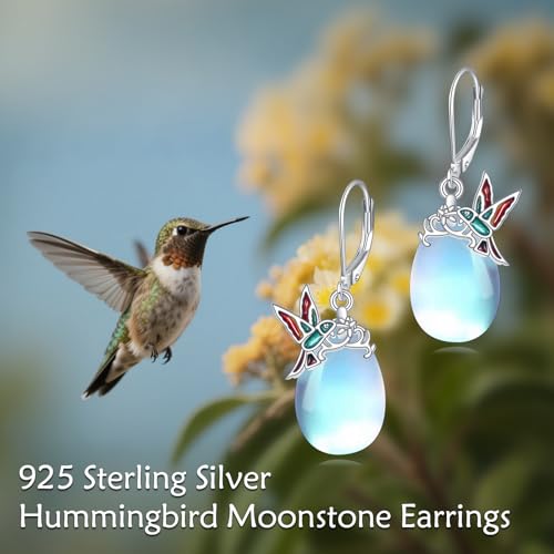 Image of TIGER RIDER Bee /Butterfly /Scorpion /Cactus /Leaf /Beetle 925 Sterling Silver French Clasp Leverback Earrings Amber /Crystal /Citrine /Moonstone /Obsidian /Jade /Rose quartz Pendant Jewelry Gift for Women