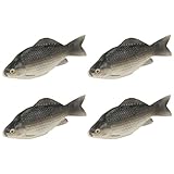bassin ornement impots Figurines de poissons réalistes – modèle de poisson artificiel – avec un design simple et élégant, des lignes fluides et un moulage caractéristique