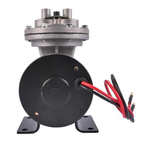 Vahaha 28146 12 Volt Electric Vacuum Pump Kit 18\" to 22\" Electrical Vacuum Pump for Brake w/Installation Kit Brake Booster Vacuum Pump
