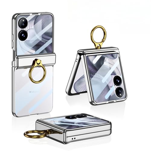 Coque Xiaomi Mix Flip2 anti-chute avec bague de maintien