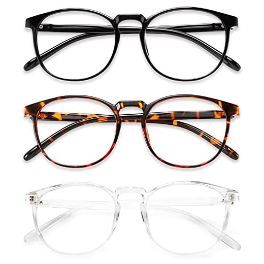 Przene Blue Light Blocking Glasses for Women Men Black/Transparent/Amber
