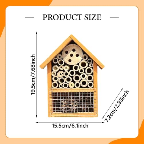 Maison d'abeilles pour abriter les insectes pollinisateurs du froid