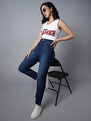 Image of HIGH Star Women's Regular Fit Mid Rise Jeans