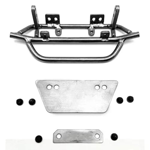 Pare-chocs RC antichoc en alliage métallique léger pour essieu TRX4 et SCX10 1/10