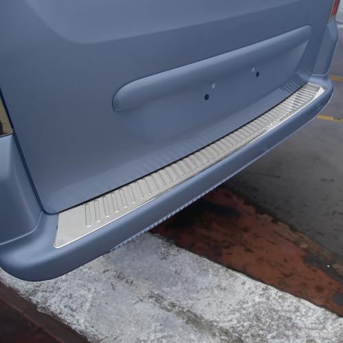 Seuil de coffre sur mesure en acier inoxydable poli pour Peugeot Partner Berlingo 2008-2018