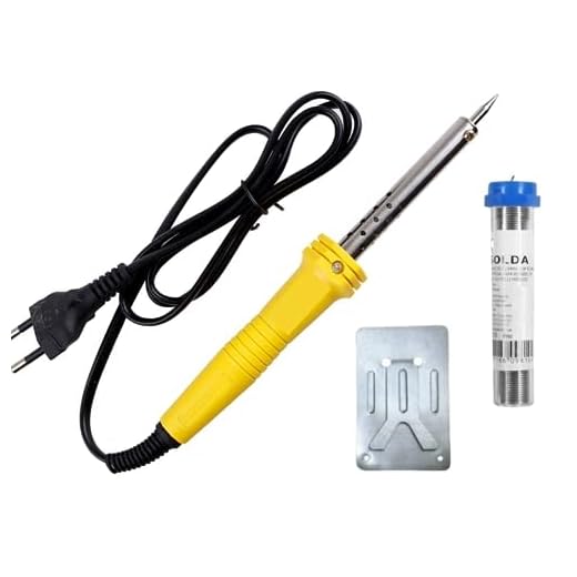 Kit Ferro de Solda Soldar Soldador 60W com Solda Estanho (220V) Profissional
