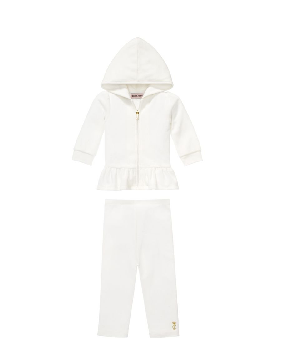 French Terry Ruffle Tracksuit Juicy Couture Set