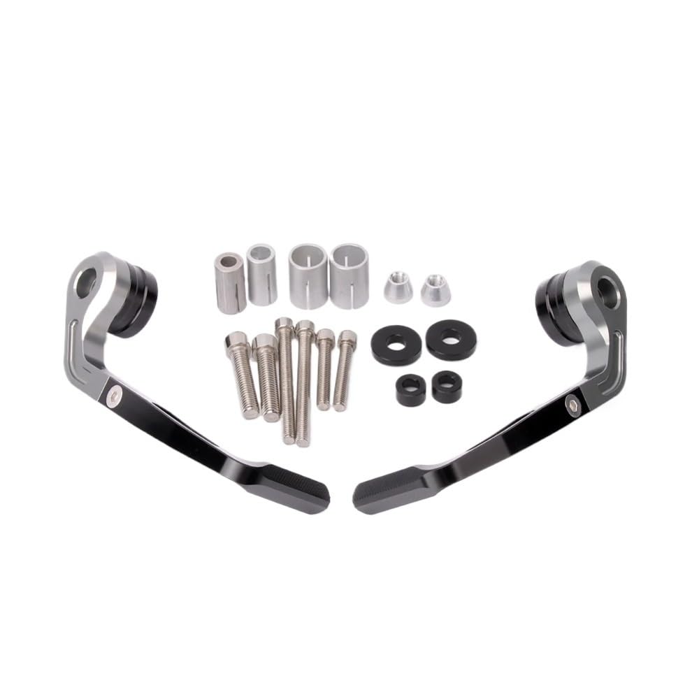 WGRUKLBD for Ya&maha YZF R1 R3 R6 R15 R25 R7 R125 Universal Motorcycl CNC Aluminum Accessories Handlebar Lever Guards Protector Handguard Handlebars Protector