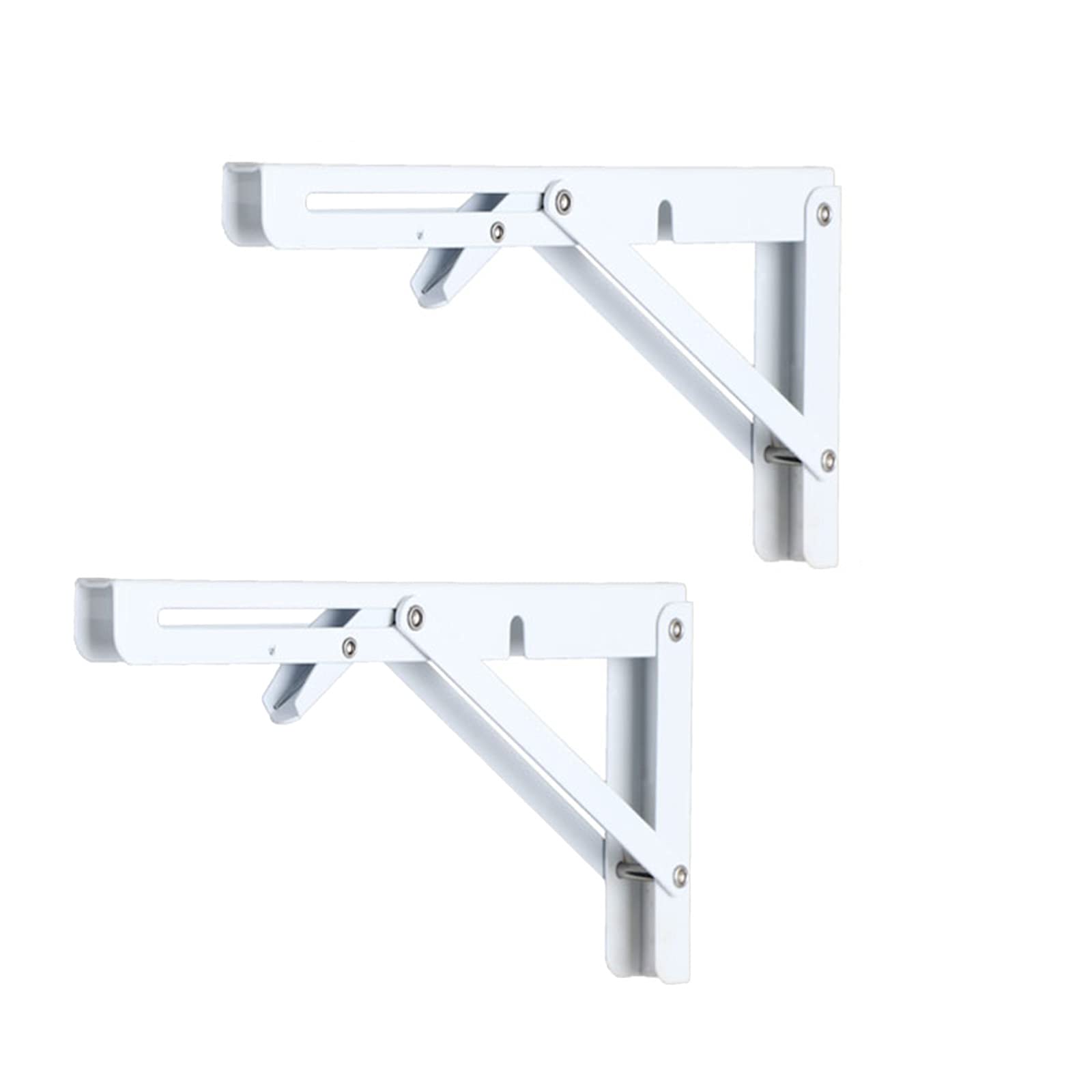 Support pliable à angle droit noir pour ranger sans encombrer le mur