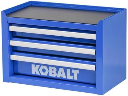 Mini 3-Drawer Blue Tool Box