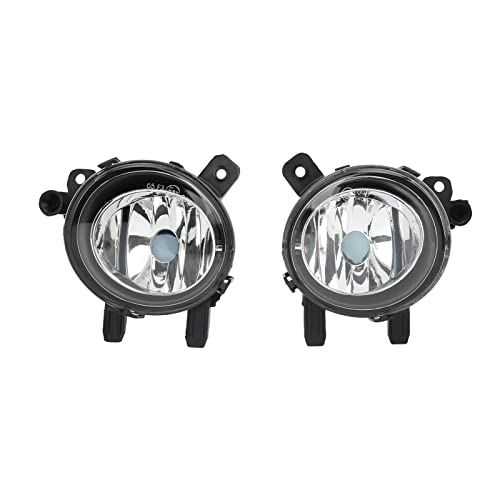 AYQEBNC Fog Lamp Housing, 2pcs Fog Light Housing Left Right Clear Lens 63177248911 63177248912 Replacement for 220i 228i 235i 320i 328i 335i