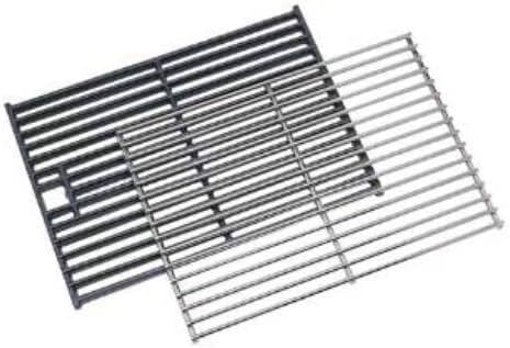 Fire Magic Stainless Steel Cooking Grids, 16x11.5-inch, Set of 2 (3537-S-2)