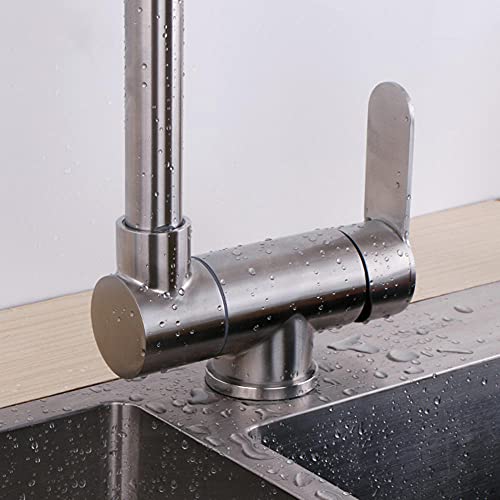 Rubinetto Cucina Sottofinestra Pieghevole Acciaio