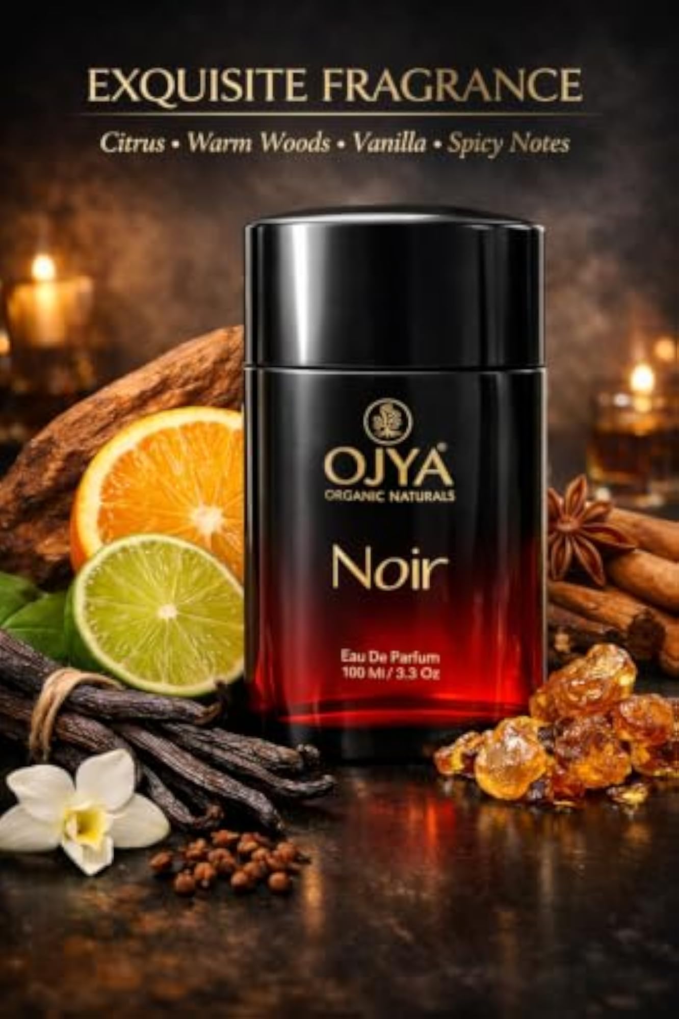 OJYA Organic Naturals Noir Eau De Parfum, 100 ml