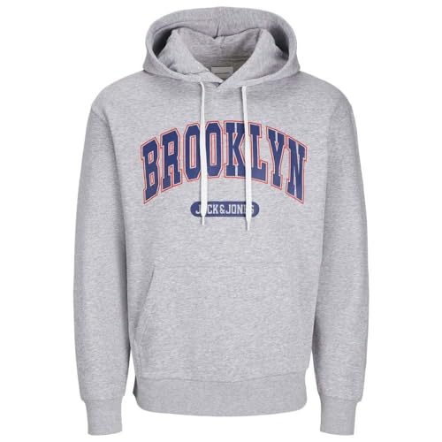 Sweat Capuche JACK & JONES Jjebradley Homme pour Éviter le Froid avec Style en Taille L