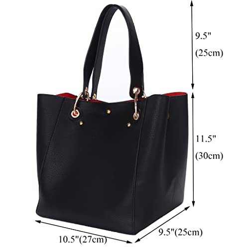 Image of sqlp Large Work Tote Bag for Women Designer Handbags Big Bucket Purses