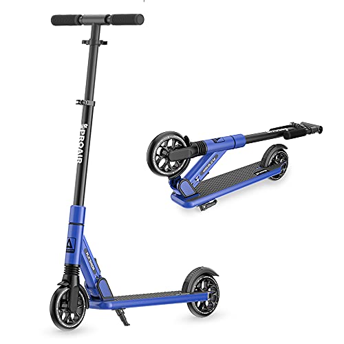 Playshion Adjustable Height Kickscooter 8" / 5.7" Wheels-Quick Release Folding-Front Suspension Scooters for Adults and Teens Playshion Adjustable Height Kickscooter 8" / 5.7" Wheels-Quick Release Folding-Front Suspension Scooters for Adults and Teens