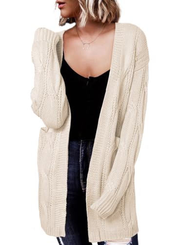 Image of Dokotoo Women Long Cardigan Open Front Knit Sweater 2026