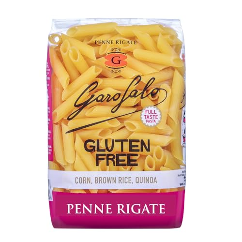 Garofalo Gluten Free Penne Italian Dried Pasta, 400g - Suitable for Coeliac and Vegan diets (Pack of 1)