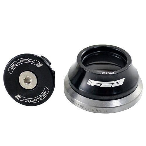 FSA NO.42/ACB ORBIT C-40 ACB 1-1/8"-1.5" IS42 / IS52 Threadless Headset, Black, XTE1518