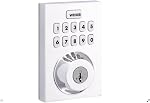 Weiser HomeConnect 620 Smart Deadbolt Lock, Polished Chrome, Z-Wave 700 Technology, SmartKey Re-Key, SmartThings Compatible
