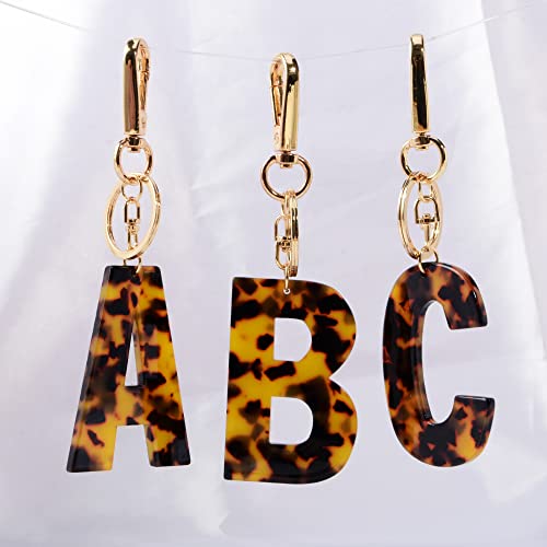 Sajidos Letter Keychains For Women Initial Keychain Accessories Purse Backpack Bag Charms For Handbags Car Keys Gold Keyring #TOP4