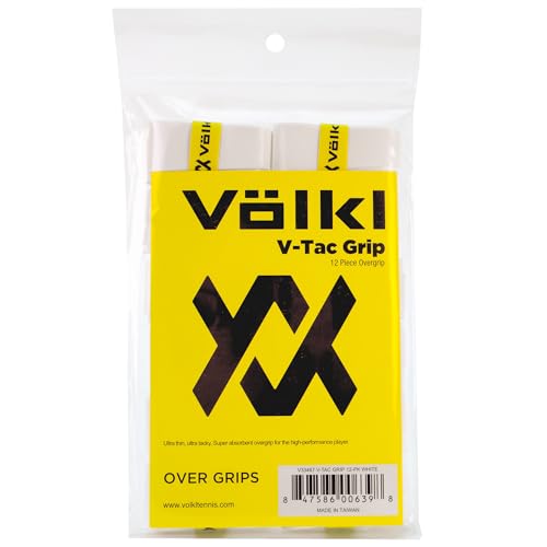 Volkl V-Tac Grip | Overgrip | Ultra Thin | Ultra Tacky | Super Absorbent | High Performance Tennis Grip