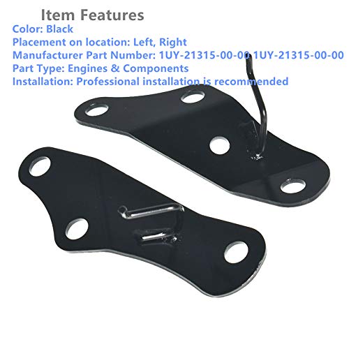 Motor Mounts Cylinder Head Engine Stays Replacement for 1987-2004 Yamaha Warrior 350 YFM350X 1UY-21315-00-00 1UY-21315-00-00 - Thumbnail 4