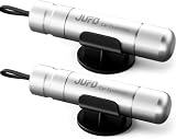 Tryagat 2 PCS Auto Sicherheitshammer für Au-di A2 A3 A4 A6 A6L A8 Q7 TT S6, Multifunktional Gurtschneider Notfallhammer Emergency Cartool,White