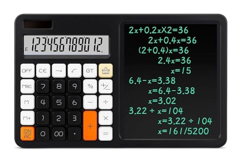 WINN EXIM 2-in-1 Calculator with LCD Writing Pad - Image 2