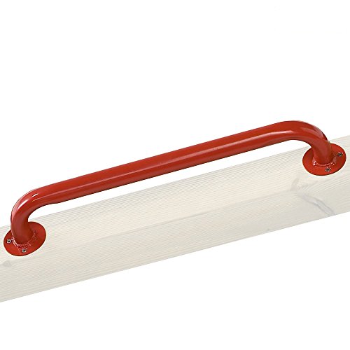 Preisvergleich Produktbild WICKEY Premium Handgriff Metall 110cm, entspricht EN 1176, rot