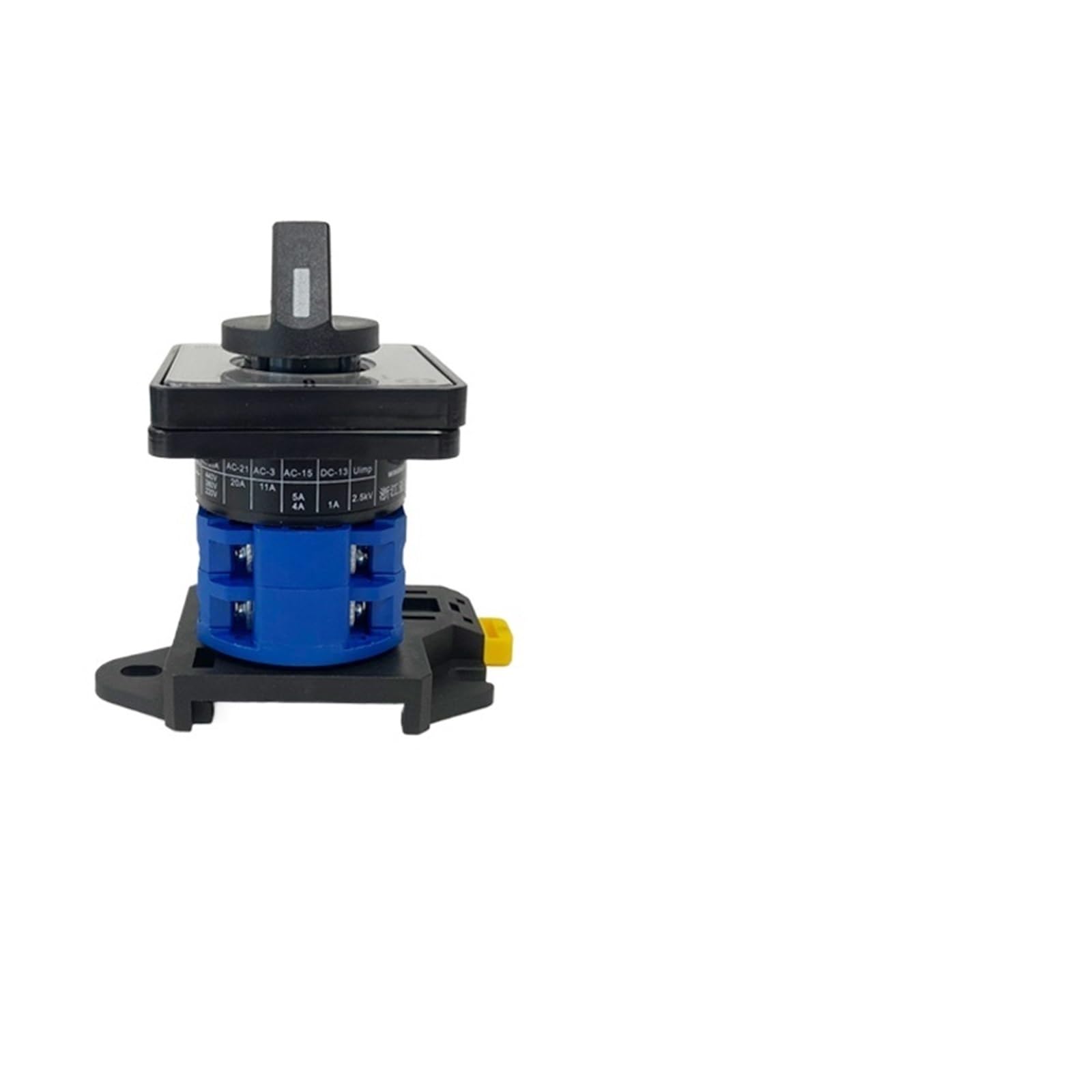AARTERZZA 20A DIN Rail Mounted Conversion Selector LW26-20/2 Two Poles Rotation Selection Control Circuit CAM Switch(01234)