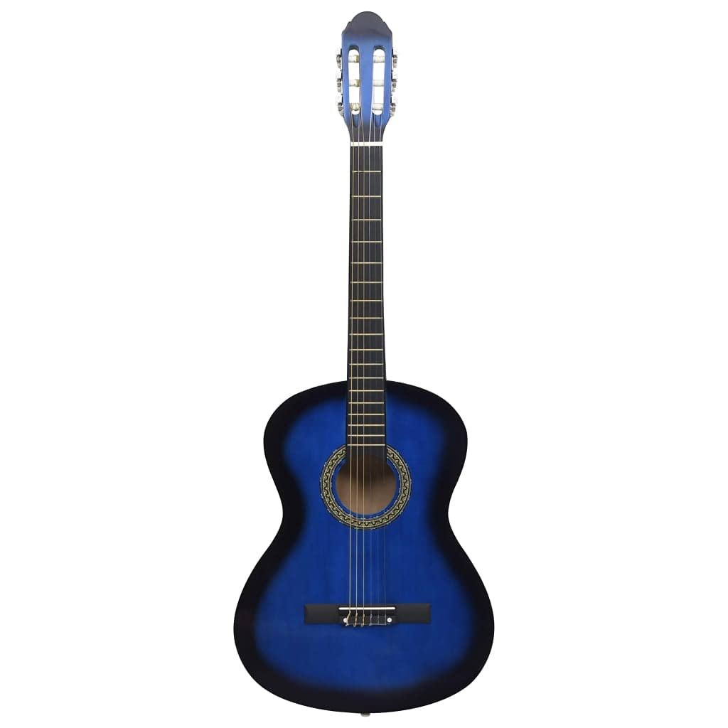 Generico Chitarra Classica per Principianti con Custodia Blu 4/4 39",Arte e so,Hobby e Arti Creative,Strumenti Musicali,Strumenti a Corda,Chitarre,Blu,2.75 kg,3055599