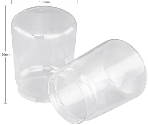 Miniatura 2 de Yaohong Pantalla de cristal con tarro de masón, estilo moderno, pantalla de cristal transparente, pantalla de 4.33 x 6.3 pulgadas