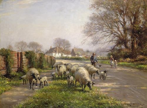 Art Posters Pour la Décoration Murale Le printemps de William Kay Blacklock 60x90cm