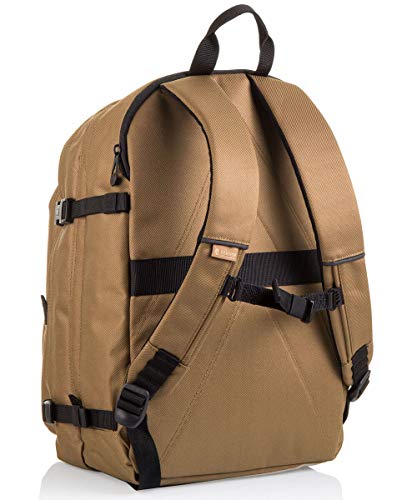 Sac à dos Invicta Rond Plus beige protège-ordinateur grande capacité