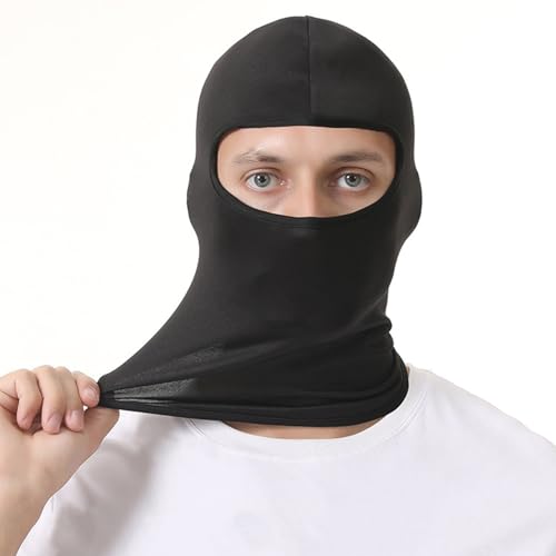 ATBUSS Máscara De Esquí con Casco De 6 Piezas, Máscara A Prueba De Viento Y Nieve, Cubierta De Protección Facial Transpirable Y Cálida, Andar En Bicicleta Y Motociclismo. - imagen 4