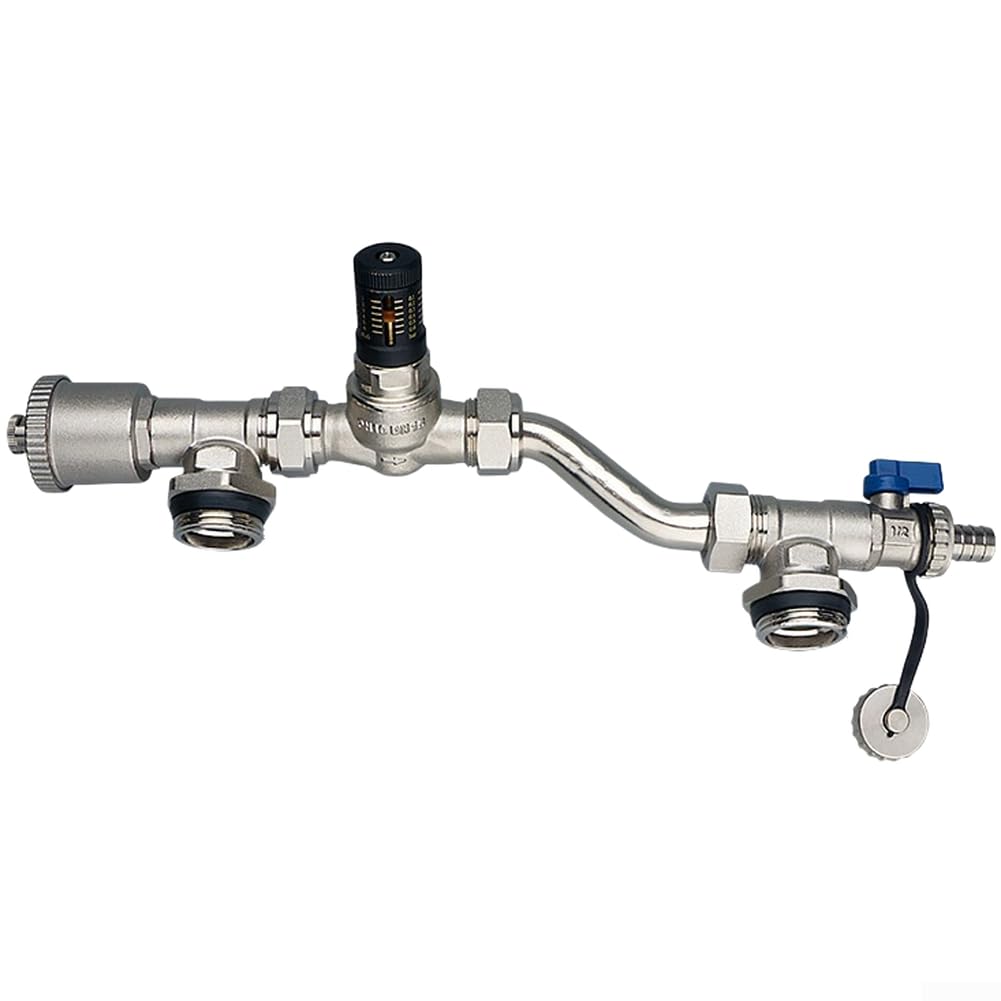 Valvola di pressione differenziale in rame per g1 Auto Vent 0.6 Bar Rame