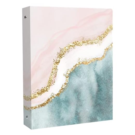 bloom daily planners 3-Ring Fashion Binder (10" x 11.5”) - 1 Inch Ring - Daydream Believer