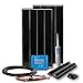 Produktbild WATTSTUNDE BLACK LINE 220W Set mit Victron MPPT Laderegler - Wohnmobil Solaranlage im Komplettset mit 2x 110W Schindel Zellen Modul (220W)