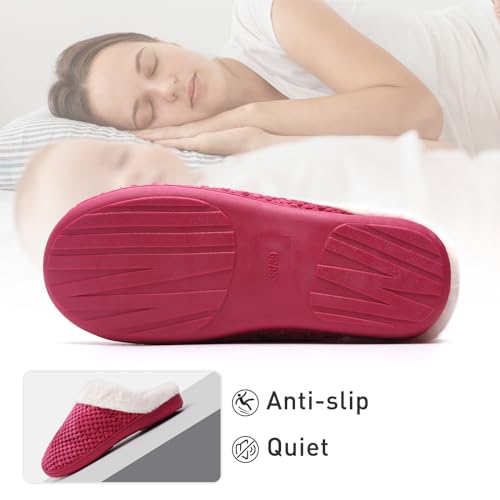 Mabove Pantofole Donna Peluche Warmer Scarpe