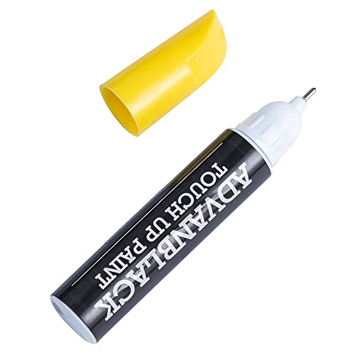 Advanblack Color Matched Touch Up Paint Pen Brush for Harley Touring, Street Glide,Road King (Vivd Black)
